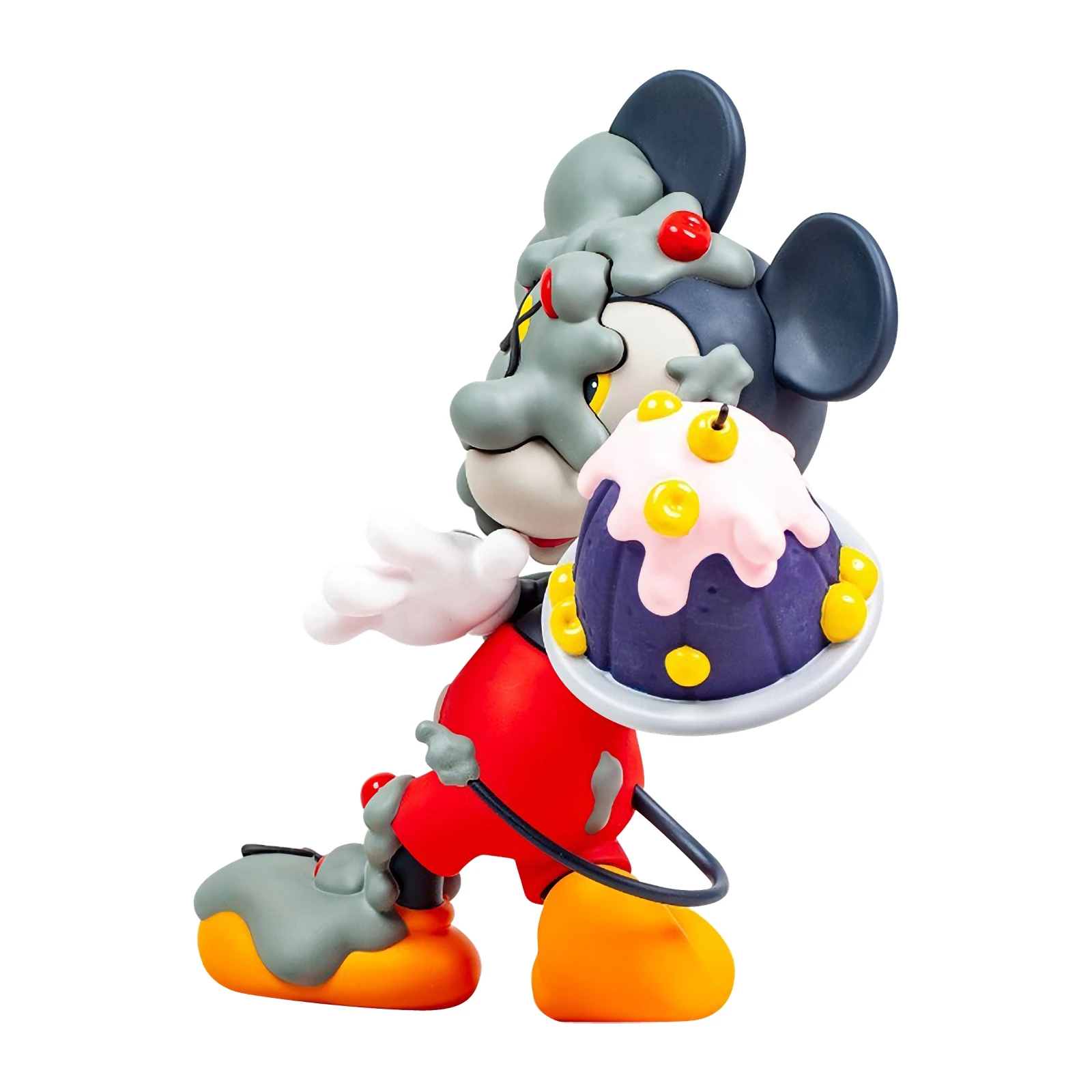 Custom small cartoon figure pvc art figurine resin figurine collectible vinyl designer animal toy maker