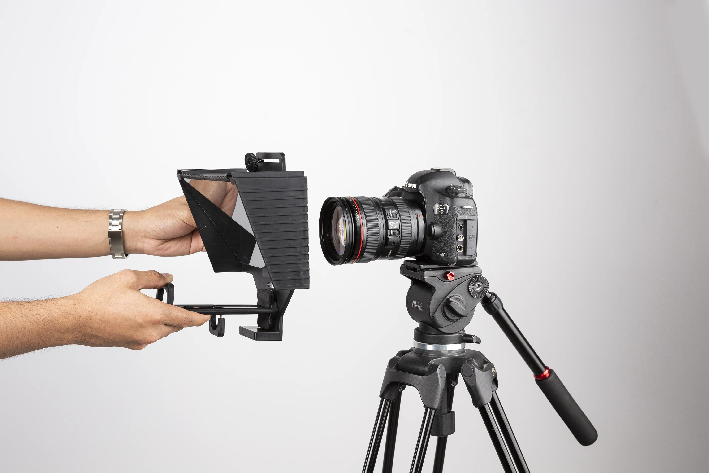 Фабричное мини портативное оборудование для телевизионной трансляции телесуфлер мобильного телефона/цифровой зеркальной камеры Видеозапись в реальном времени