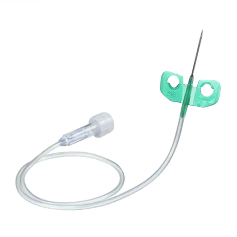 scalp vein set luer adapter tube holder safety 23g with CE ISO certificate