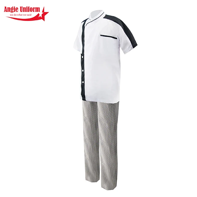 Factory Outlet With Low Price Restaurant Kitchen Cooking Uniform White Chef Suit