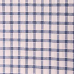 cotton bamboo fiber blended elastic check yarn-dyed breathable spandex fabric skin soft and stylish classic