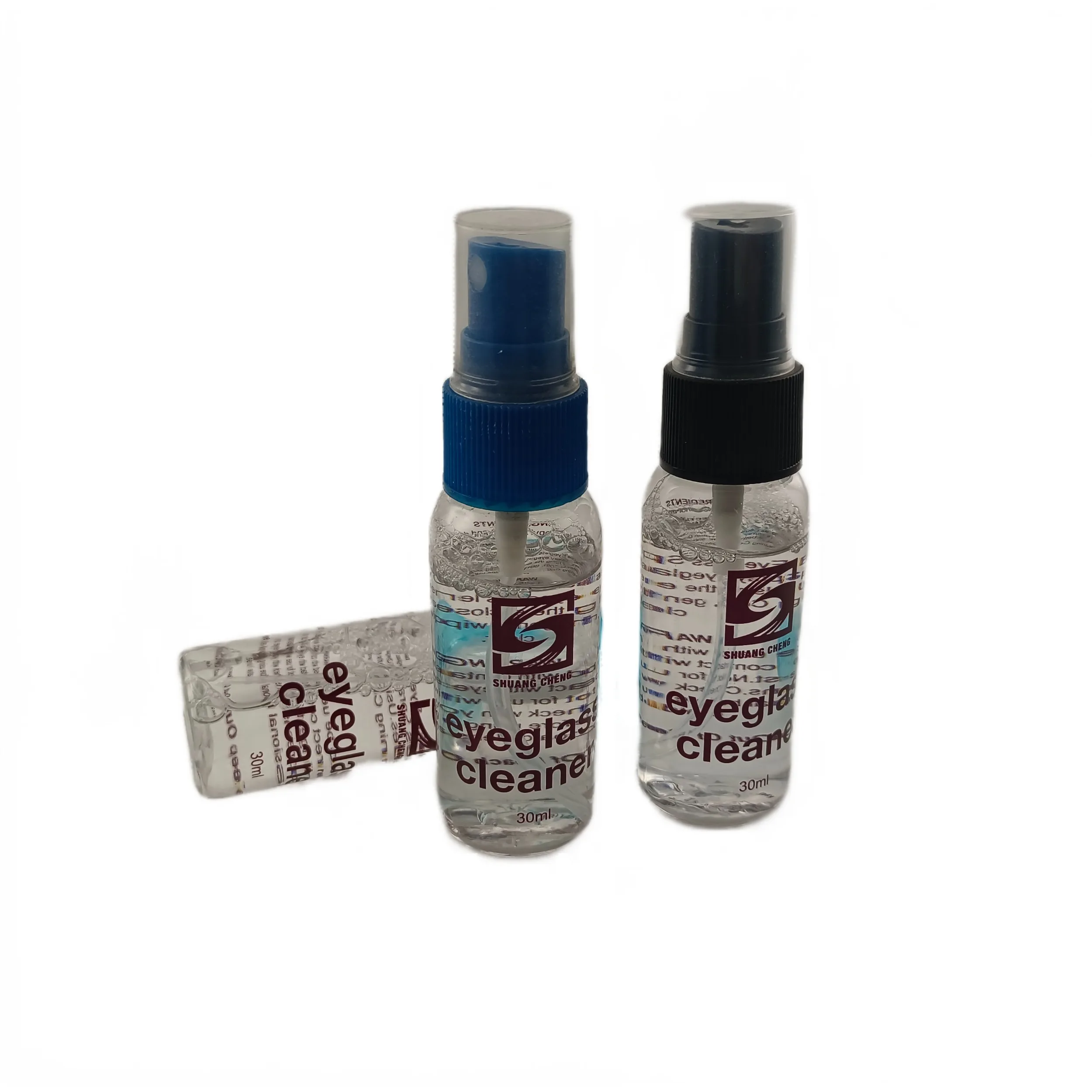Custom Logo 30 ml Eyewear Cleaning Liquid Contact Optical Glasses Lens Cleaner Spray