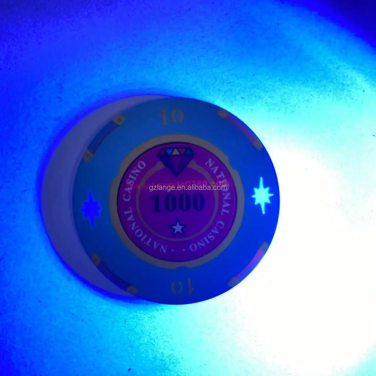 Baccarat Poker Chips 45mm Casino Chips Value Custom RFID Poker Chips