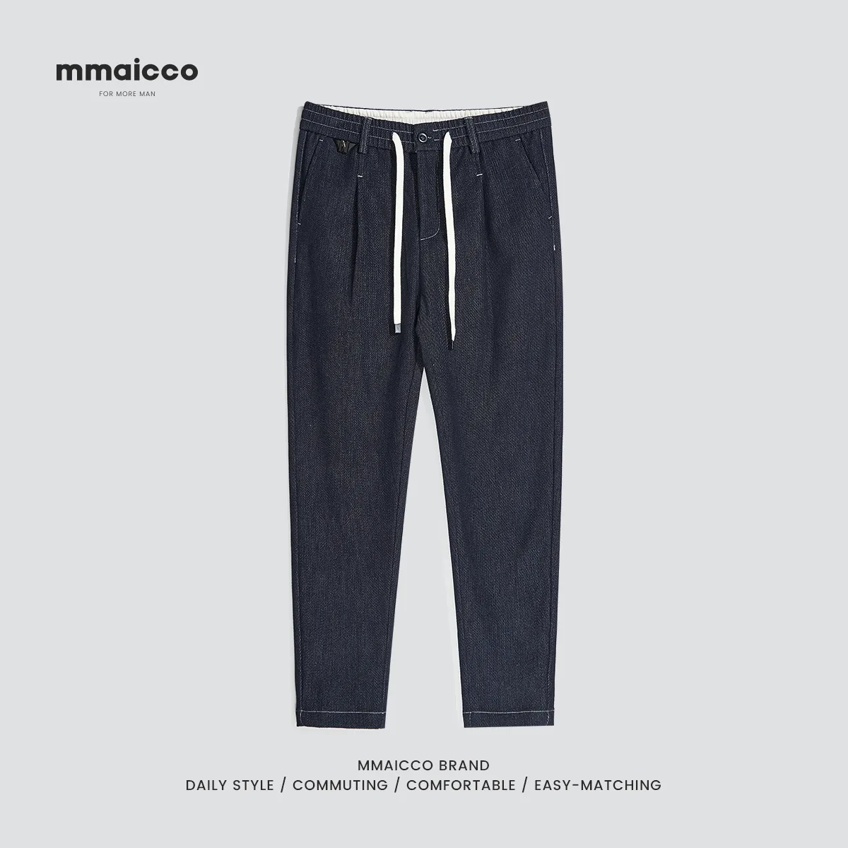 Мужские джинсы с эластичной талией