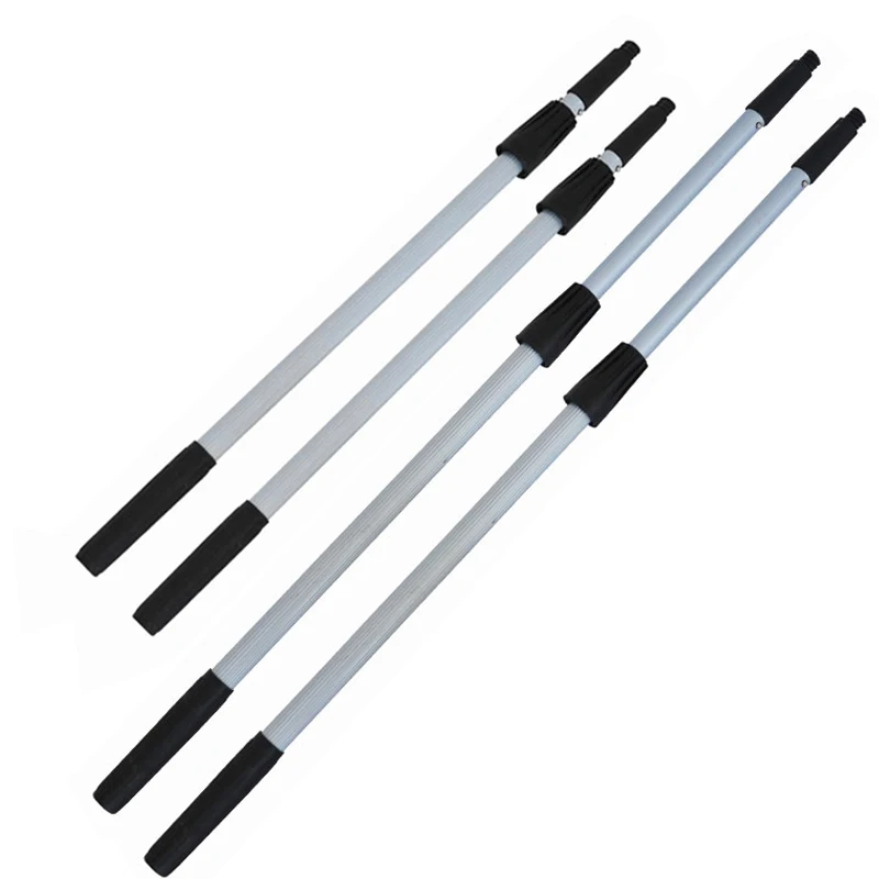Factory Direct Sale Window Cleaning Aluminum Alloy Telescopic Carbon Fiber Pole Adjustable with Lock