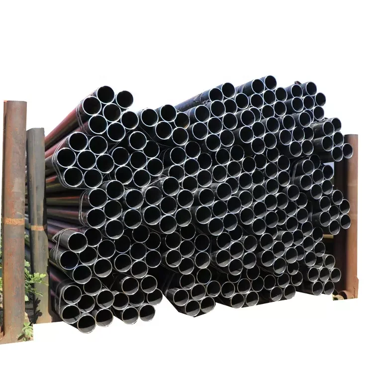 China Good Quality Cold Rolled Black Annealed Steel Pipe Furniture Steel Tube Black Iron Carbon Pipe