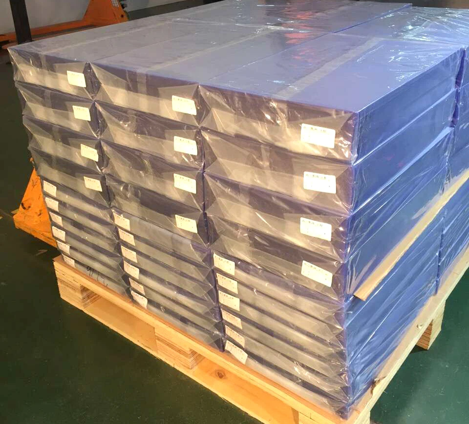 A4 Size Polycarbonate film PC PVC PETG  Strong Coated Overlay Film for ID Card