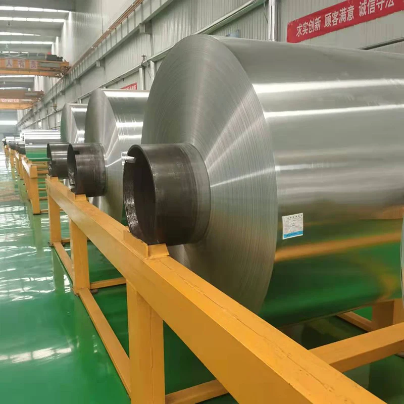 Custom High Quality 1100 3003 8011 8021 O State Aluminum Paper Foil Roll 300m For Vacuum Packing Bag