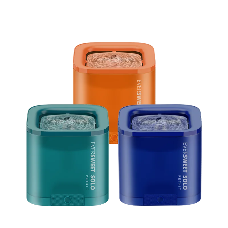 Водяной фонтан PETKIT EVERSWEET SOLO для кошек умный светодиодный с фильтром 63 унции/1 85 л домашних животных