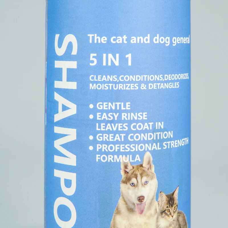 OEM Wholesale private label Natural Smooth And Mild deodorizing Pet Cleaner Product Dog Wash Shampoo