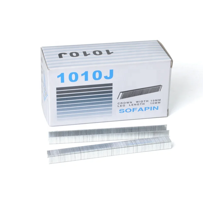 picture frame staples  Heavy Duty Galvanized J type sofa pin Staples