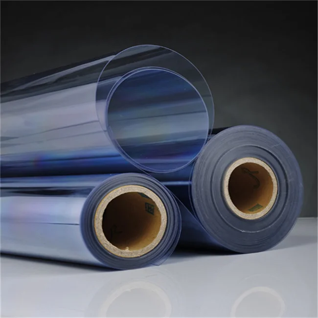 JINCAI 0.25mm Clear Pharmaceutical pvc/pvdc film pvc/pe plastic film for medicine blister packaging