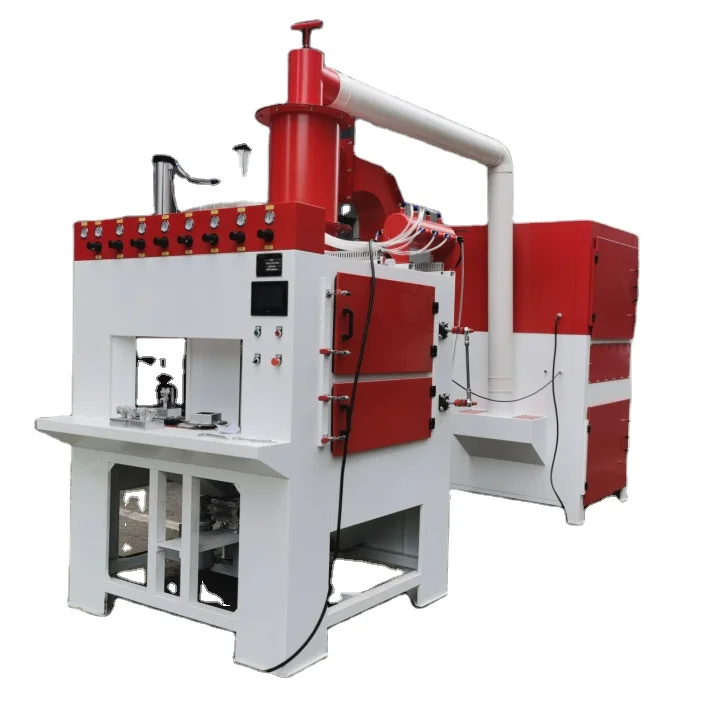 Batch Automatic Turntable Sand Blasting Machine