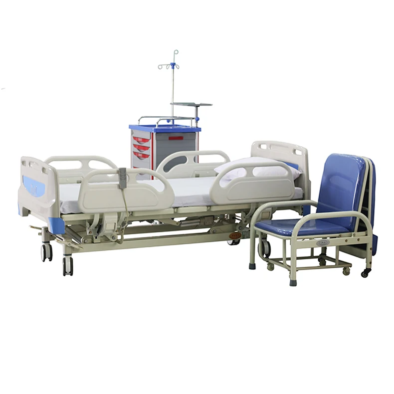 Hospital Equipment Electric Medical Bed , 5 Function Icu Hospital Bed Cpr Bed , Hill Rom 405 Electric Hospital Bed For Sale