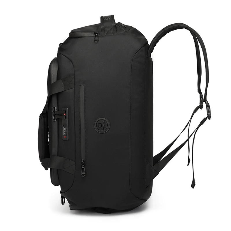 Ozuko 9651 Gym Bag For Women And Men Duffle Bag Backpack With Shoe Compartment Sports Duffel Bags For Traveling With Wet Pocket