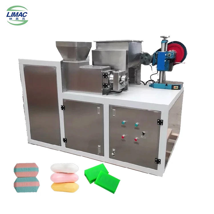 LIMAC small scale 100-200kg/h automatic mini soap making machine small line production
