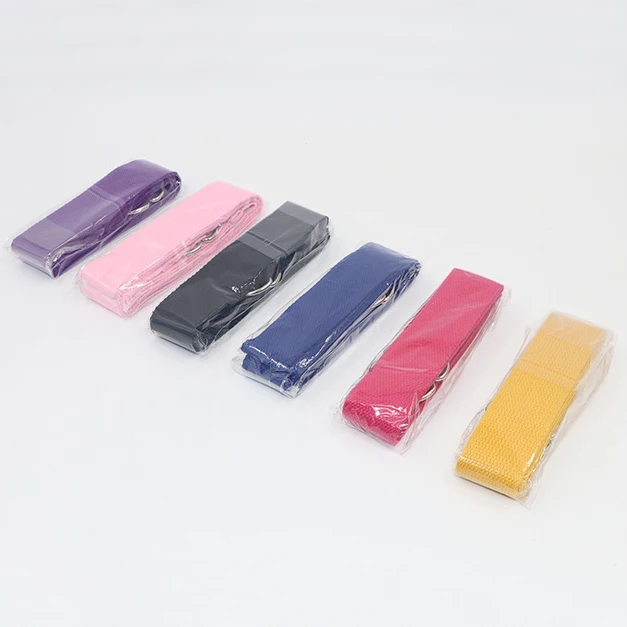183*3.8cm Colorful Yoga Elastic Strap Fitness Stretch Strap Easy Wrapping Pilates Pull Strap For Thigh-Slimming Exercise