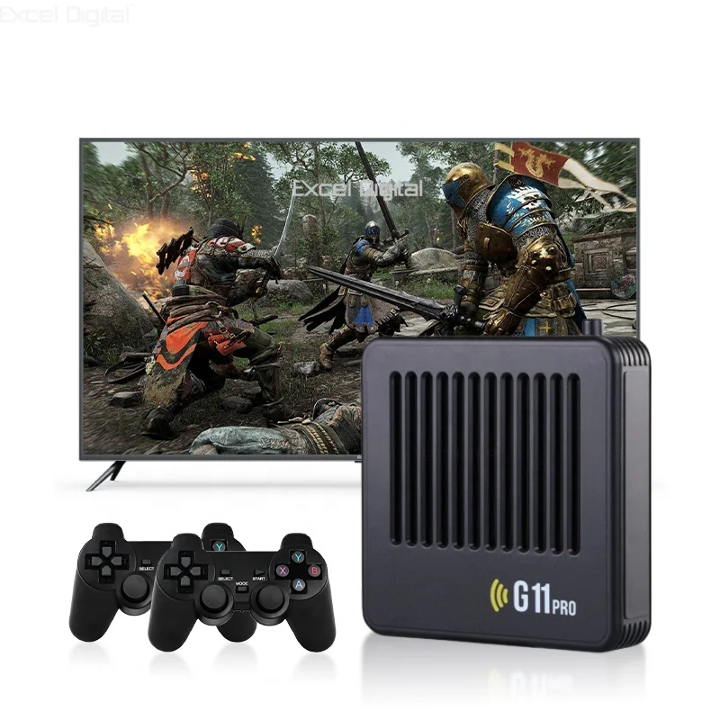 Классическая Игровая приставка D G11 Pro ретро-консоль для ТВ 10000 игр 4K HD выход Wi-Fi игровая