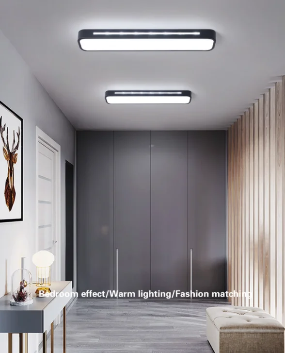  Led long aisle ceiling lamp office corridor bedroom modern minimalist
