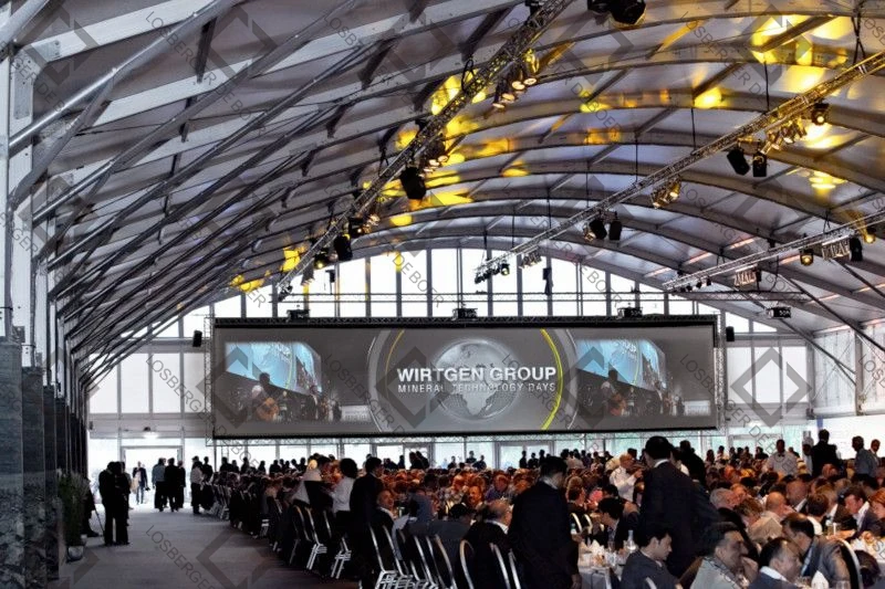 Двухслойная палатка для мероприятий на открытом воздухе 3x15 м 16x30 21x60