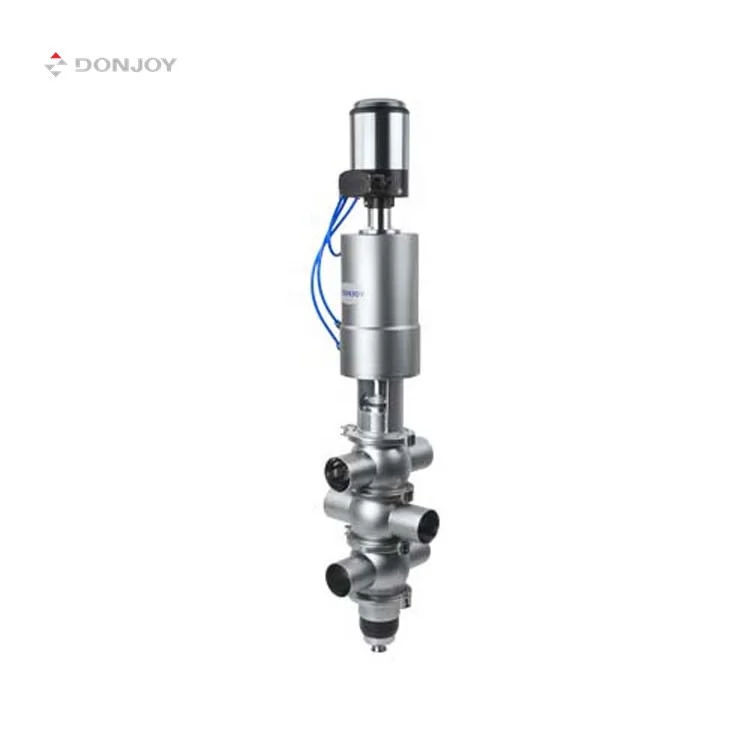DONJOY поставщик CE 3A ss316l клапан для молочных продуктов санитарные клапаны из нержавеющей стали смесительный