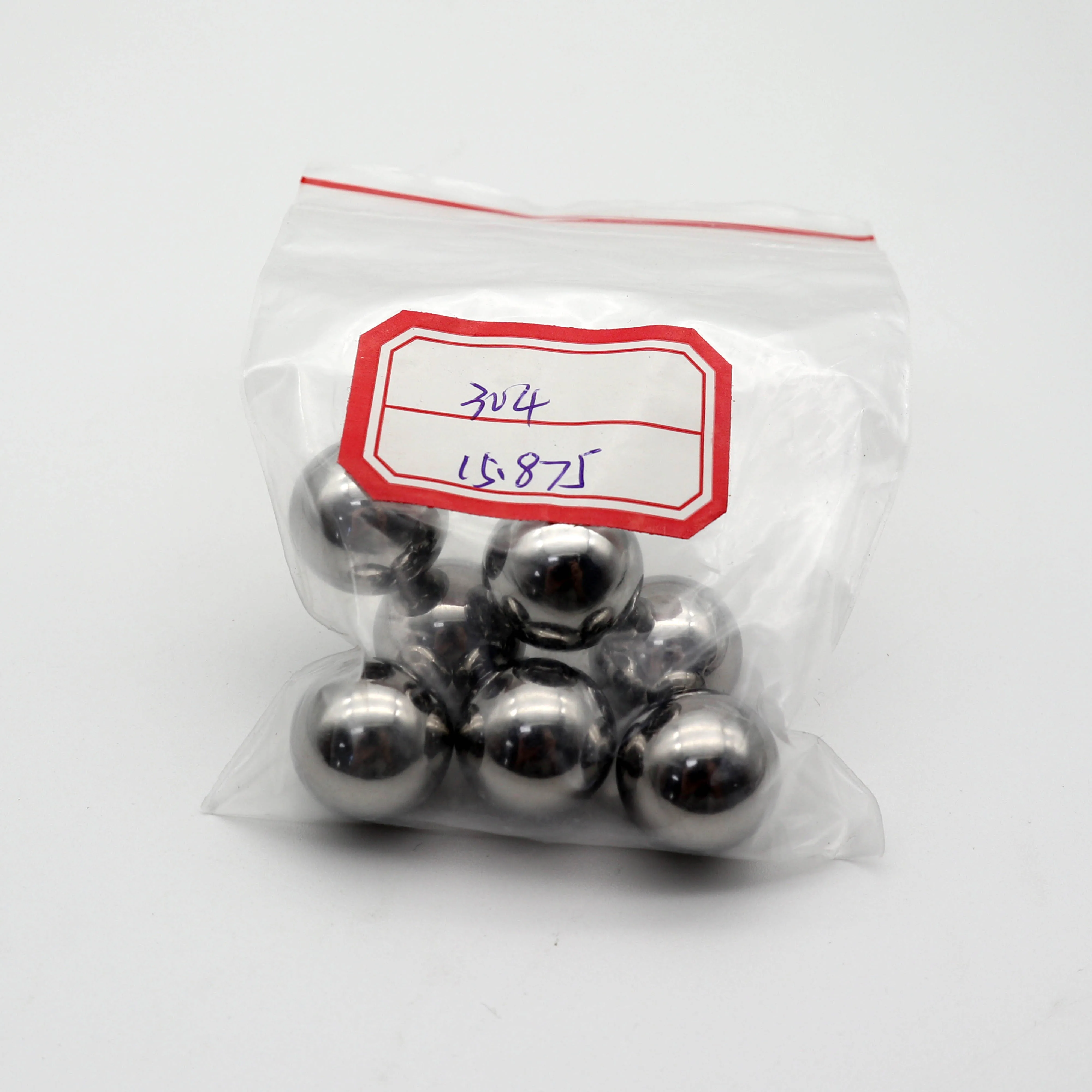 
High Precision Stainless Steel 304 Bearing Balls SS304 Small Balls 15mm Diameter 