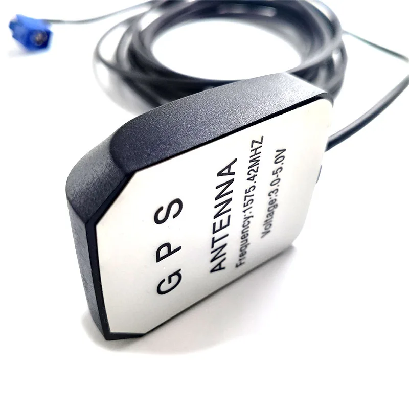 High quality outdoor GPS antenna for car and ship high gain 28dbi active GPS viscous antenna with Fakra connector