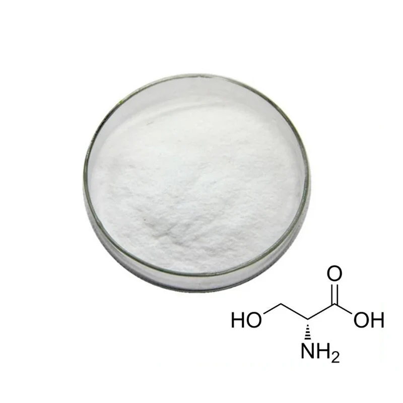 Пищевые добавки CAS 56-45-1 2-амион-3-гидроксипропионикислота пищевая добавка порошок аминокислоты L-Серина