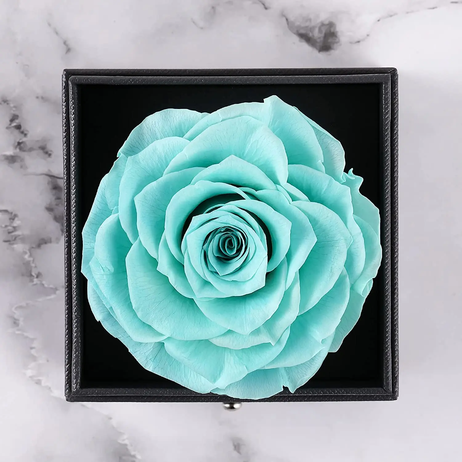 Best Mom Ever Preserved Real Rose Drawer Eternal Preserved Rose Flower with Jewelry Box