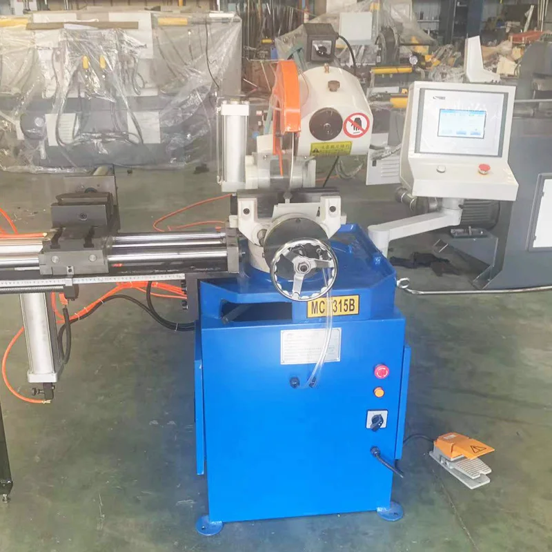Машина для резки труб с ЧПУ управлением PLC машина холодной пилы стальных