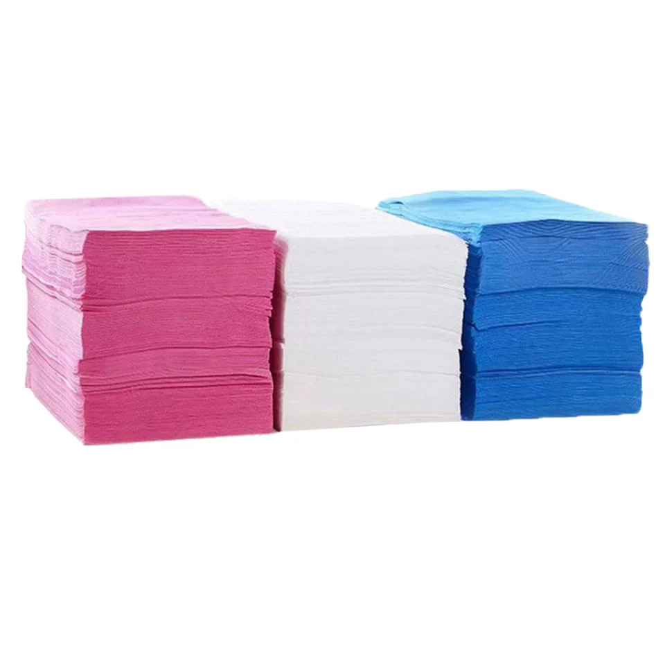 PP Nonwoven Fabric Breathable and Anti-Static Disposable Bed Sheet for Hospital Use Plain Style Spun-Bonded Technique