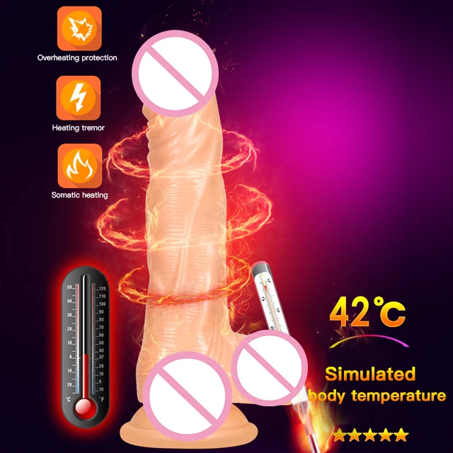 Hot Sell Wholesales Soft Silicone Realistic Penis Thrusting Anal Large Women Sex Toys Dildo