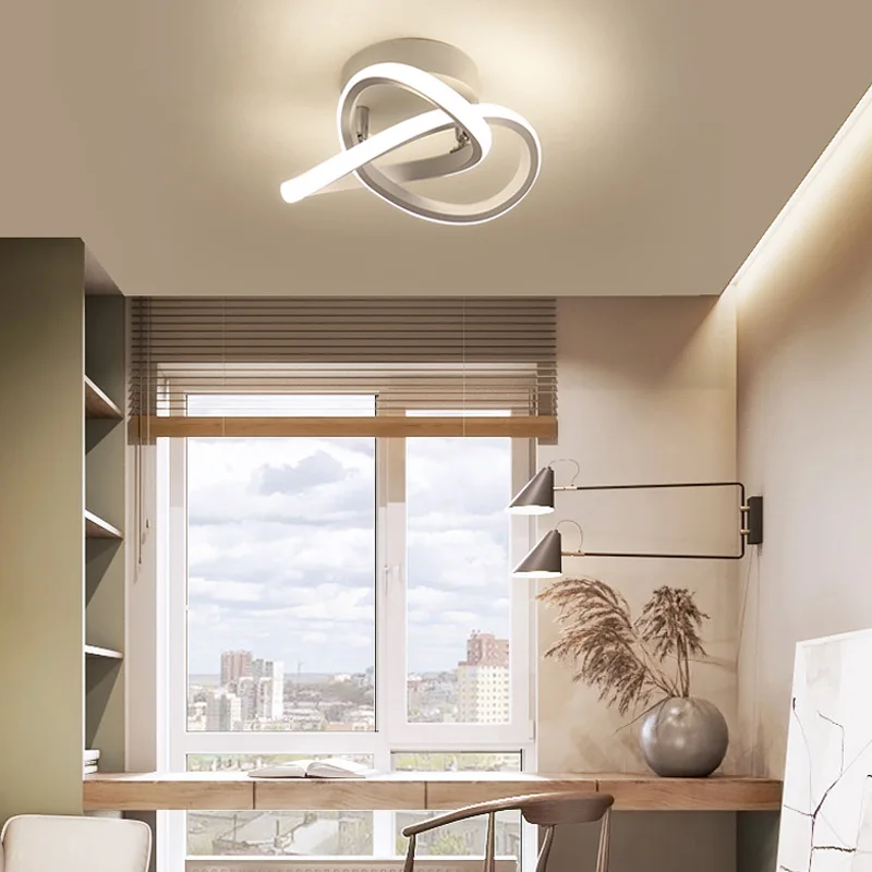 Indoor Lighting For Kitchen Dining Living Room Aisle Corridor Bedroom Decor Ceiling Light Morden Round Modern LED Ceiling Lamp