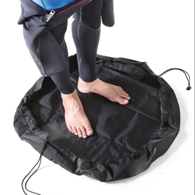 Personalized Custom Logo wetsuits dry bag outdoor used surf changing mat swimming surfing wetsuits storage bag