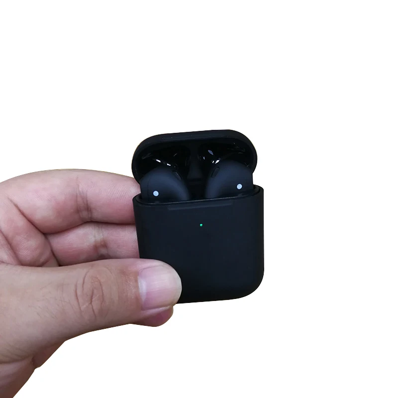 2021 New Matt Black 2nd Gen Air 2 Earphone I20 Earbuds With Logo Engraving Serial Number