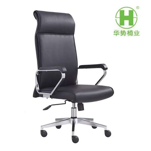 Manager Office Chairs Boardroom Leather Chairs High Back Swivel Leather Chairs