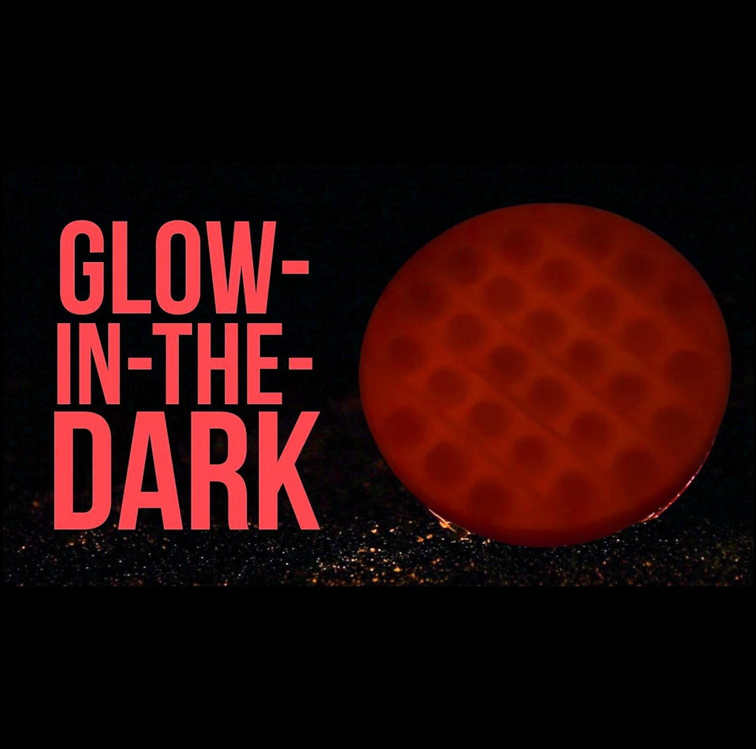 
Stock Glow In The Dark Push pop Bubble Fidget Sensory Toy 