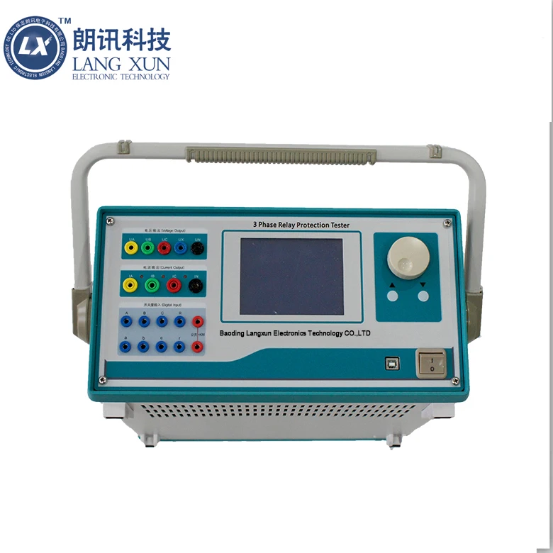 
3 Phase Secondary Injection Relay Test Set relay protection tester 