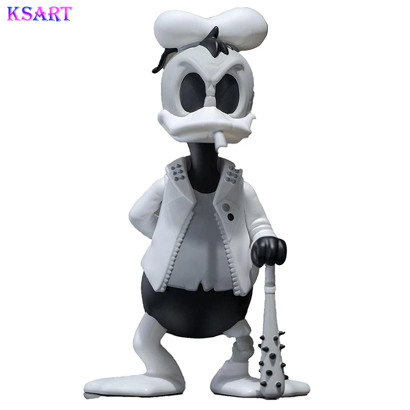 Large Resin Crafts Fiberglass Duck Outdoor Resin Garden Decoration Statue Donald Duck Home Modern Home Decoration Life