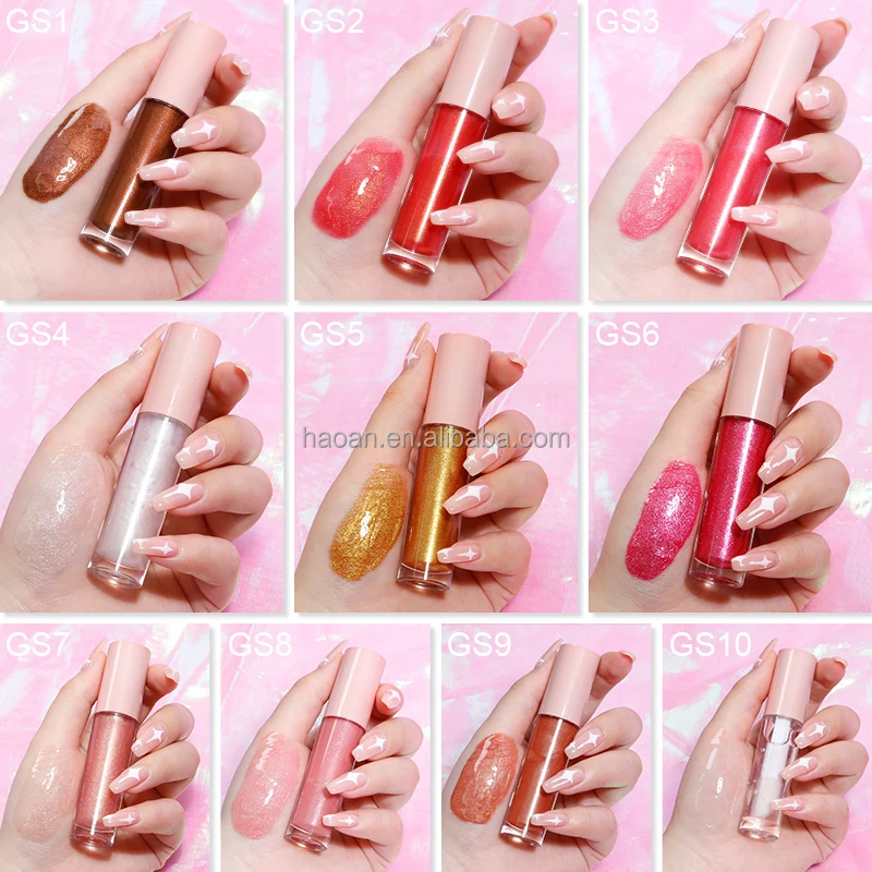 L24 2024 New Fashion Clear Lipgloss Glitter Lip Gloss Private Label Clear Lip Gloss Lip Oil