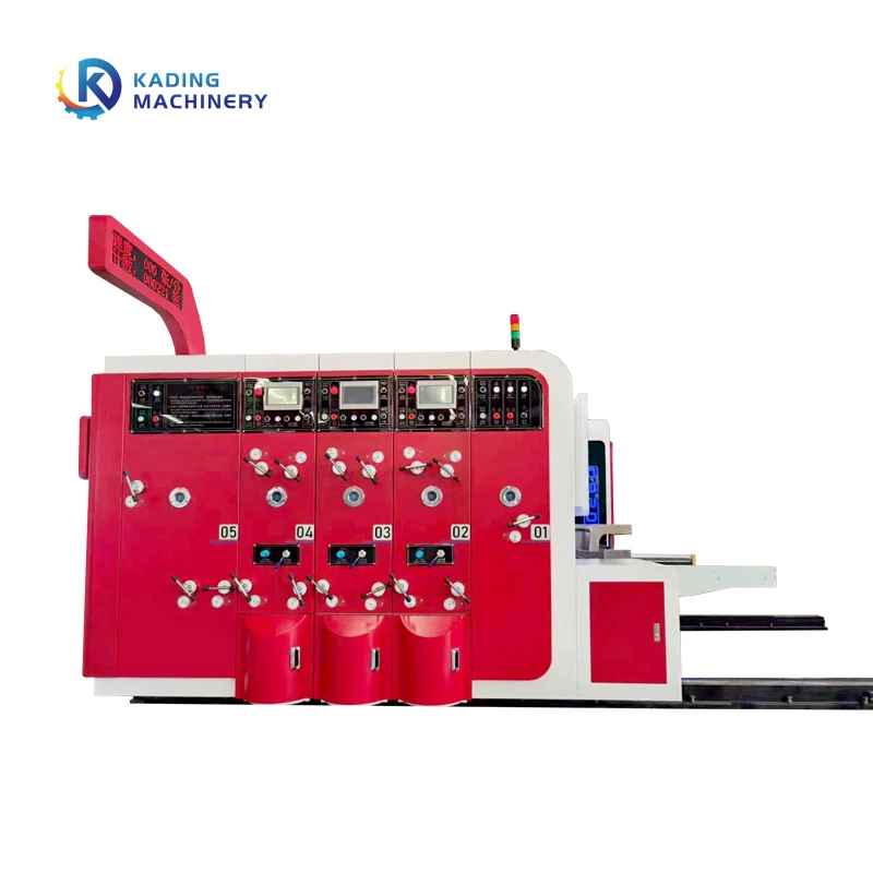 Frount Edge Auto Feeding Carton Box Die Cutting Machine With 200 Sheets Per Min Working Speed