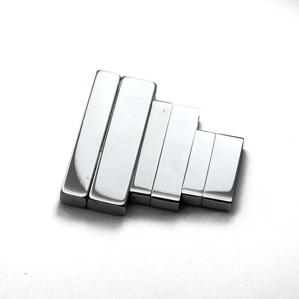 VEROMCA Wholesale Hole size 40*3mm Stainless Steel Flat clasp for Bracelet Making
