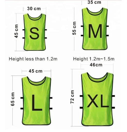 2019 Wholesale Soccer Sports Training Vest Football Vest Bibs
