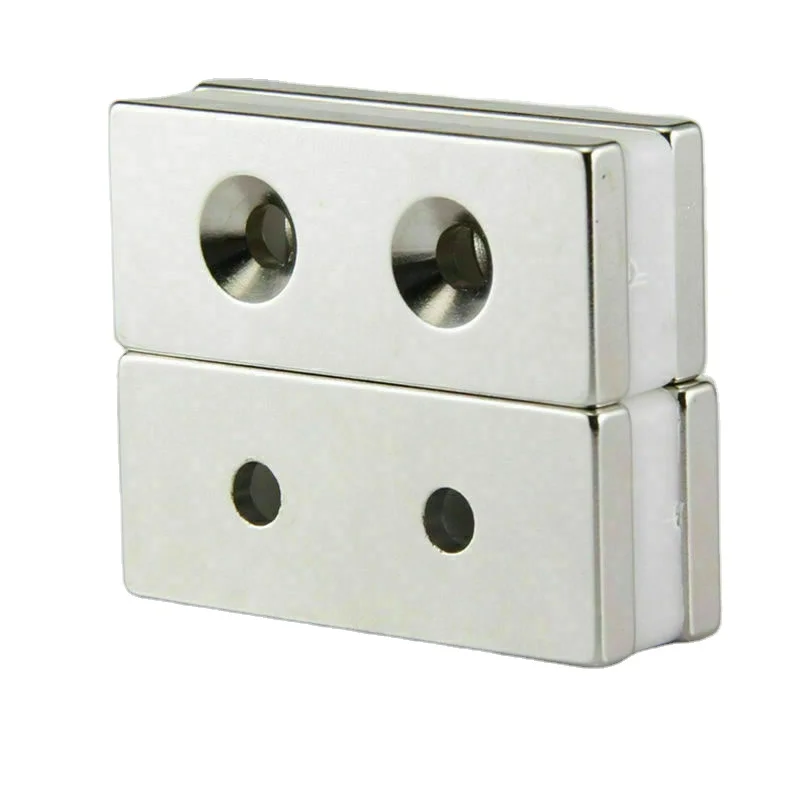 N42 Axially Round disc shape magnet with hole countersunk Permanent magnet neodymium neo magnets