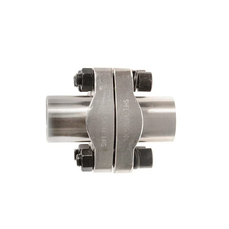 ISO 6162.2 Heavy 6000psi Stainless Steel Butt Weld SAE Flange Coupling with Flange Head