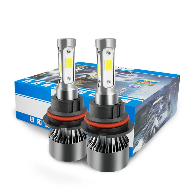 manufacturer direct X7 car led headlights 9007 H7 H11 9004 HB3 H10  H4 40w car headlamp