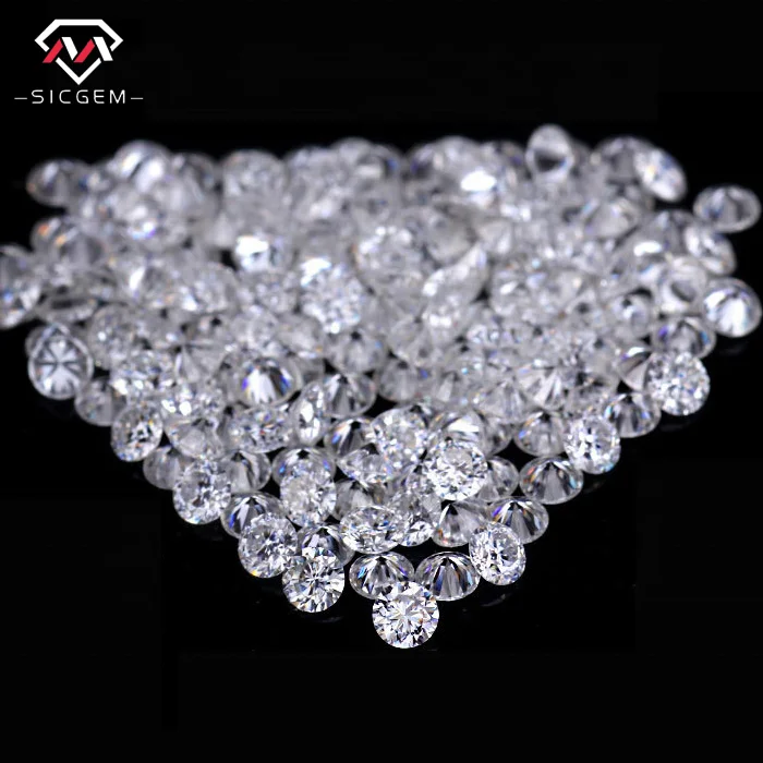 Moissant Factory Wholesalers Manufacturer Wholesale Price Small Loose Moissanite Mele Mossanite Gem Cut Best Melee Moissanite