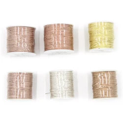 metallic yarn lurex  Metallic Twisted Cord Thread