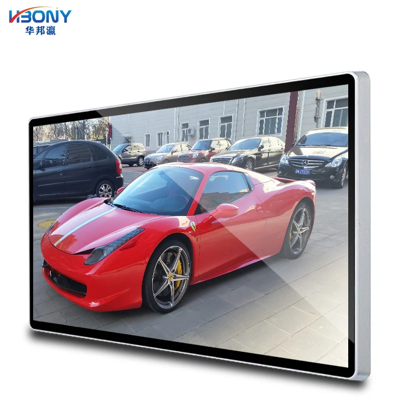 Уникальный дисплей, самый популярный wifi шина, ЖК рекламный плеер, дисплей, цифровая вывеска