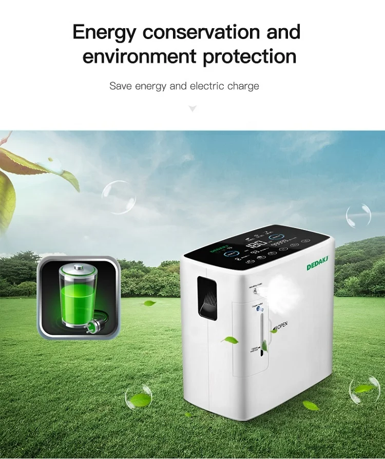 European Union Warehouse Free Shipping DE-2SW-E 2-9L Oxygen Concentrator, Fast Delivery Portable Dropshipping Oxygen Machine